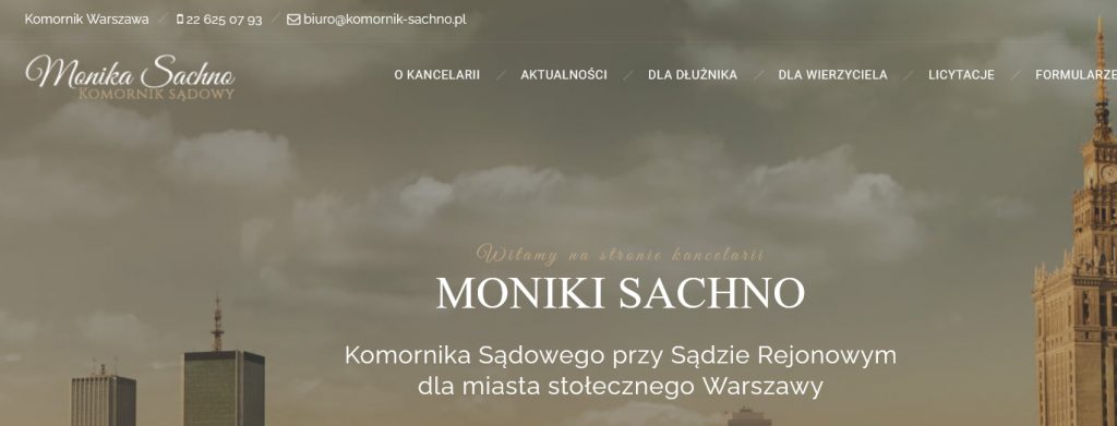 Skuteczny komornik w Warszawie